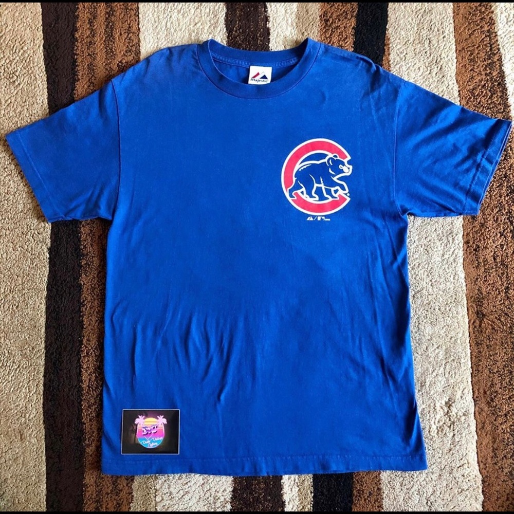 Majestic MLB Chicago Cubs Derrek Lee Tshirt Large